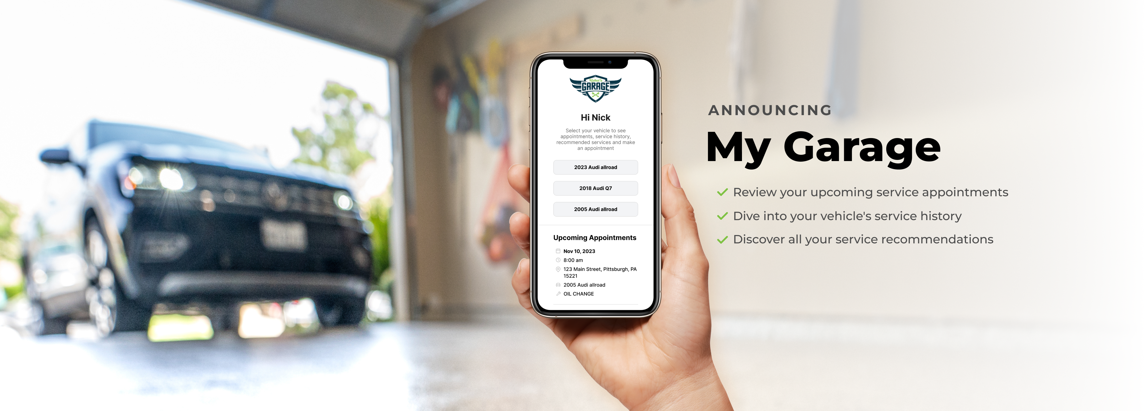 My Garage | Motorpool Automotive